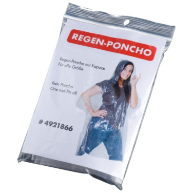 Logotrade promotional item picture of: Emergency poncho TOURS