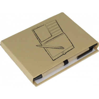 Logo trade promotional gifts picture of: Adhesive note pad ST. LOUIS
