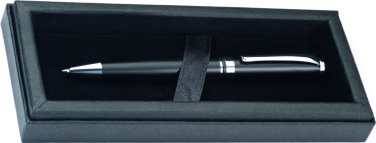 Logo trade promotional gift photo of: Metal ballpen CLAYTON