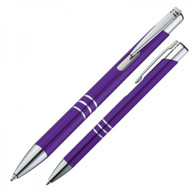 Logotrade promotional items photo of: Metal ballpen ASCOT