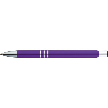 Logotrade promotional merchandise photo of: Metal ballpen ASCOT