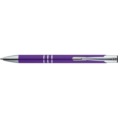 Logo trade corporate gifts picture of: Metal ballpen ASCOT