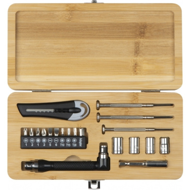 Logotrade promotional products photo of: 22-piece tool set BERINGEN