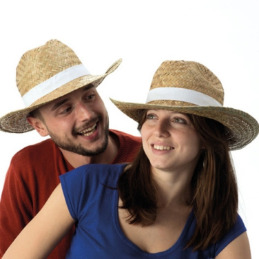 Logo trade promotional merchandise picture of: Straw hat SUMMERSIDE