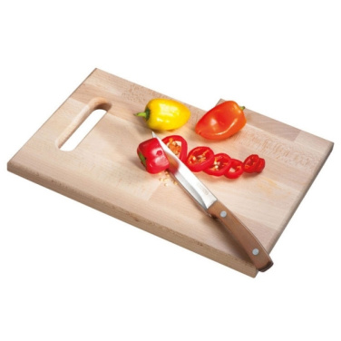 Logotrade promotional product picture of: Wooden board with knife LIZZANO