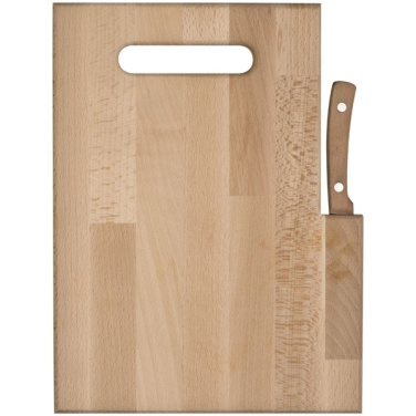 Logotrade promotional items photo of: Wooden board with knife LIZZANO