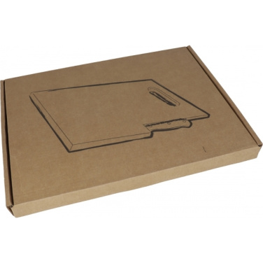 Logo trade business gift photo of: Wooden board with knife LIZZANO