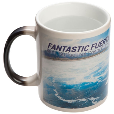 Logotrade promotional item picture of: Colour-changing sublimation mug SIRMIONE 300 ml