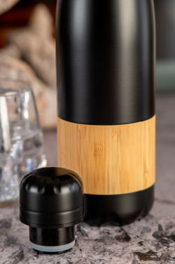 Logo trade promotional giveaways image of: Stainless steel bottle KOBE 750 ml