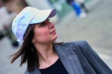 Logo trade promotional item photo of: Sandwich cap ARLINGTON