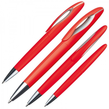 Logo trade promotional gift photo of: Plastic ballpen FAIRFIELD