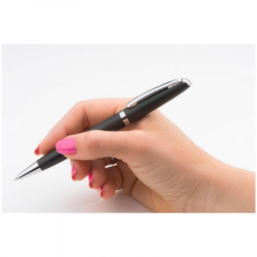 Logo trade promotional products picture of: Metal ballpen PORT ELIZABETH