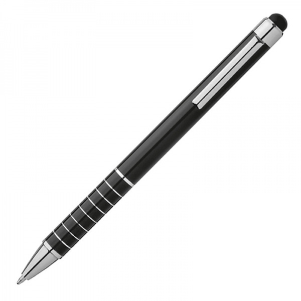 Logotrade promotional items photo of: Metal ballpen with touch pen LUEBO