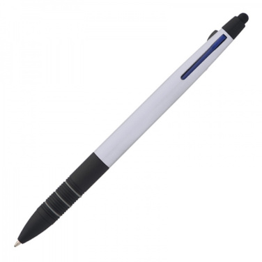 Logo trade promotional item photo of: Plastic ballpen 3in1 BOGOTA