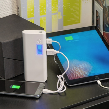 Logo trade promotional merchandise photo of: Power bank STAFFORD