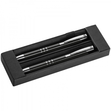 Logotrade promotional gifts photo of: Metal writing set CLAREMONT