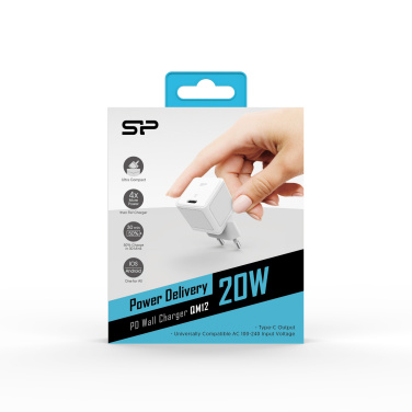 Logo trade promotional gifts image of: Silicon Power fast charger QM12