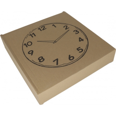 Logotrade promotional merchandise picture of: Slate wall clock GRAZ