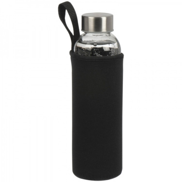 Logo trade promotional giveaway photo of: Glass bottle KLAGENFURT 500 ml