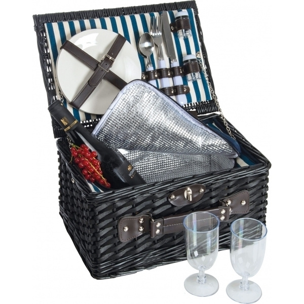 Logotrade promotional merchandise photo of: Picnic basket RIVA DEL GARDA
