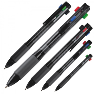 Logotrade promotional merchandise image of: Plastic ballpen 4in1 NEAPEL