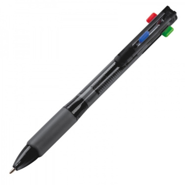 Logotrade promotional gift picture of: Plastic ballpen 4in1 NEAPEL