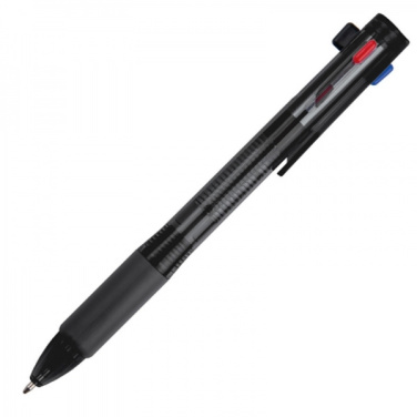 Logotrade promotional gift picture of: Plastic ballpen 4in1 NEAPEL