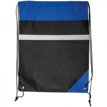 Logo trade promotional gift photo of: Reflector Draw String Bag BOCHUM