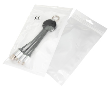 Logotrade promotional merchandise image of: 3in1 cable with enlighted logo for engraving, RXD-368