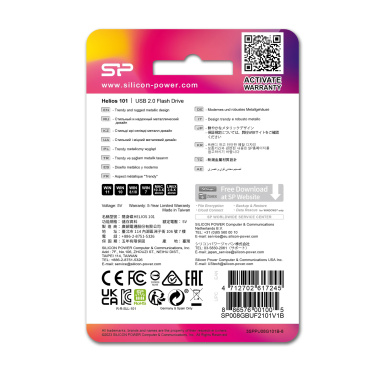 Logotrade business gift image of: Pendrive silicon power helios 101 2.0