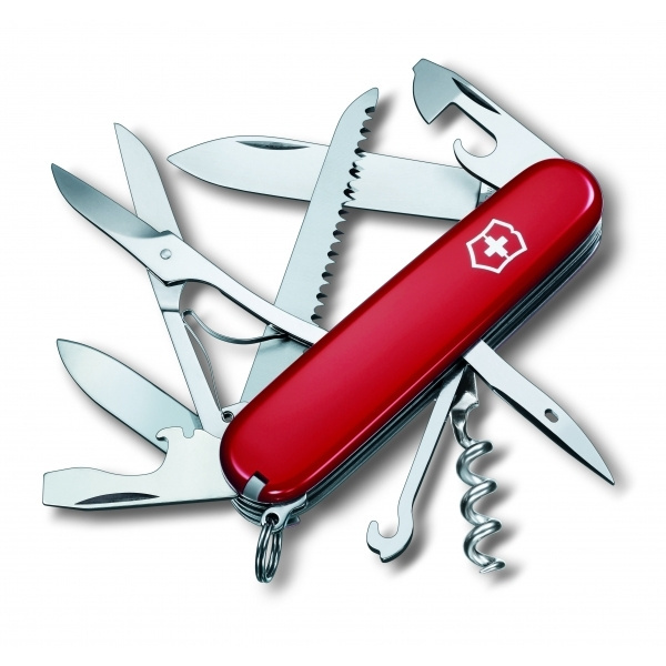 Logo trade promotional items image of: Pcoket knife Huntsman Victorinox