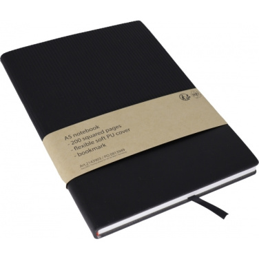 Logo trade promotional products picture of: A5 Notebook DUBAI