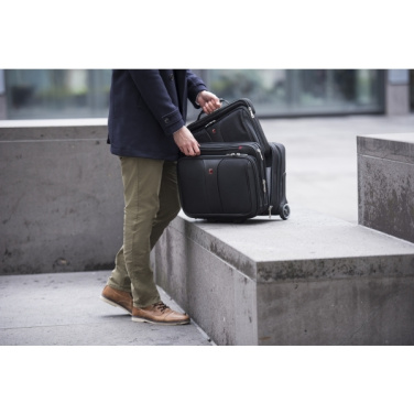 Logo trade advertising products image of: Wheeled business case Wenger Patriot 17''