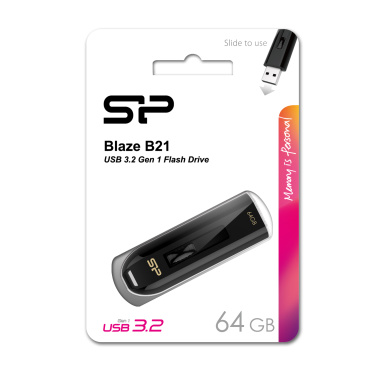 Logo trade advertising product photo of: Pendrive Silicon Power Blaze B21 3.1