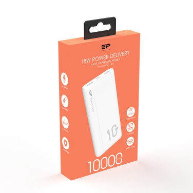 Logotrade corporate gift image of: POWER BANK SILICON POWER QP15 10000 MAH