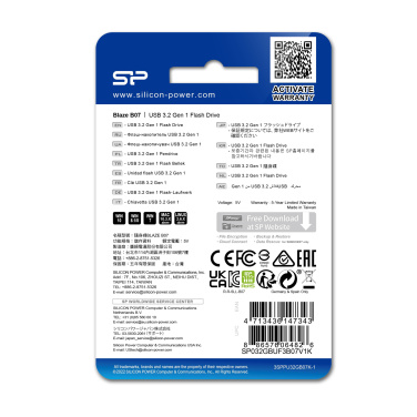 Logotrade promotional products photo of: PENDRIVE SILICON POWER BLAZE - B07 3.2 16GB