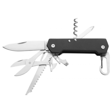 Logo trade promotional gift photo of: Pocket knife NEMRUT Schwarzwolf