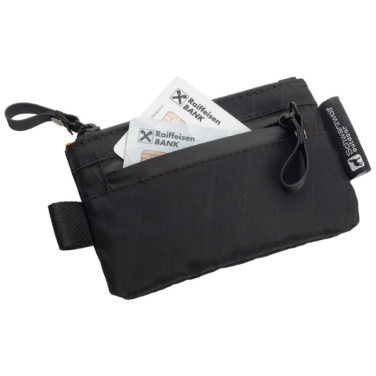 Logo trade promotional merchandise photo of: Trevel wallet ATBARA Schwarzwolf