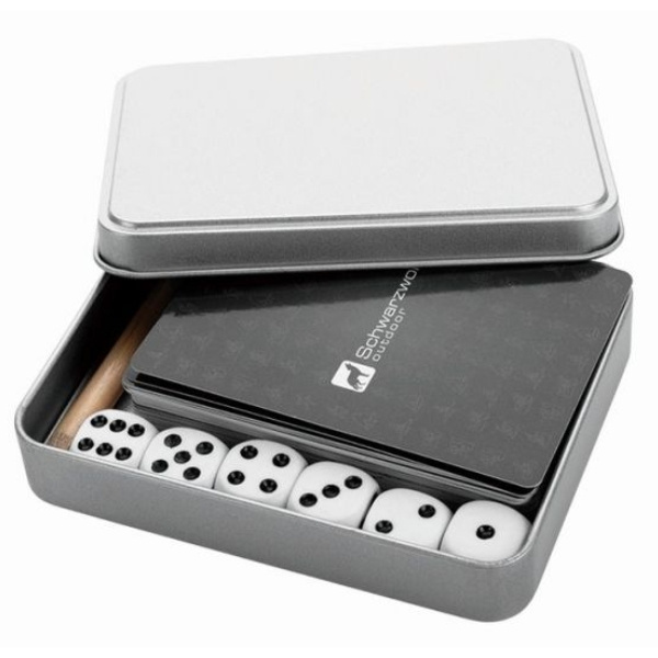 Logotrade corporate gift picture of: Games set YARRA Schwarzwolf