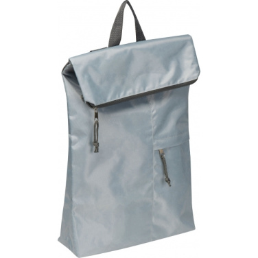 Logo trade corporate gifts image of: Foldable backpack STOCKTON