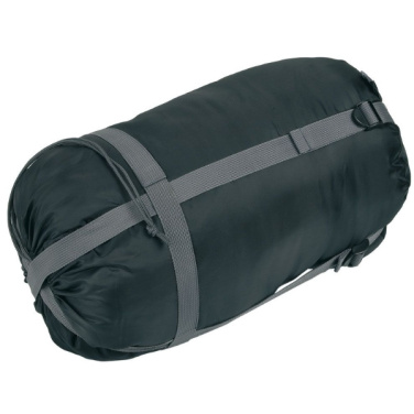 Logotrade corporate gift picture of: Sleeping bag KINABALU Schwarzwolf