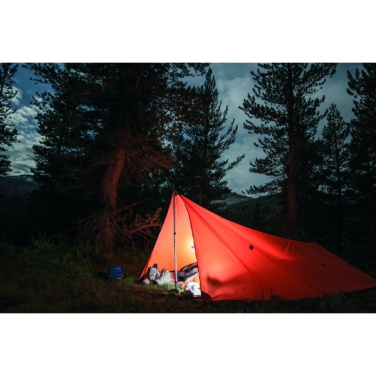 Logo trade promotional giveaway photo of: Flashlight ANTELAO Schwarzwolf