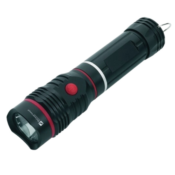 Logo trade promotional merchandise picture of: Flashlight BIWA Schwarzwolf