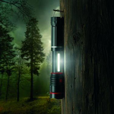 Logo trade corporate gifts picture of: Flashlight BIWA Schwarzwolf