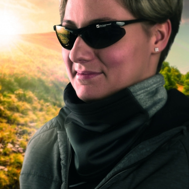 Logo trade promotional merchandise picture of: Bandana MISMI Schwarzwolf