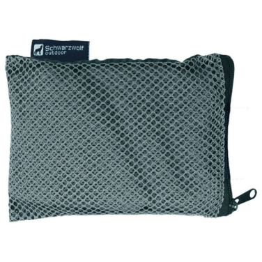 Logo trade advertising product photo of: Towel MALAREN Schwarzwolf