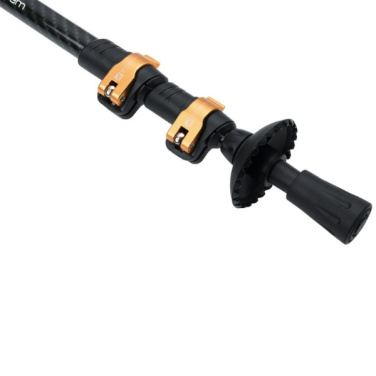 Logotrade promotional giveaway image of: Trekking poles DENALI Schwarzwolf
