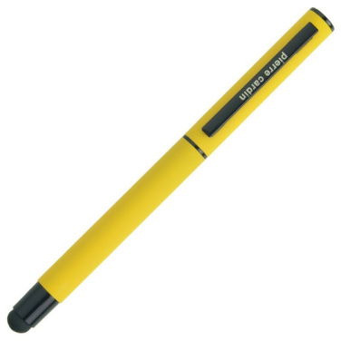 Logo trade promotional gifts picture of: Roller touch pen, soft touch CELEBRATION Pierre Cardin