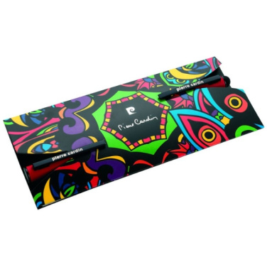 Logotrade promotional products photo of: Writing set touch pen, soft touch CELEBRATION Pierre Cardin
