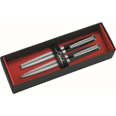 Logo trade promotional items image of: Writing set ballpoint pen & fountain pen CHRISTOPHE Pierre Cardin